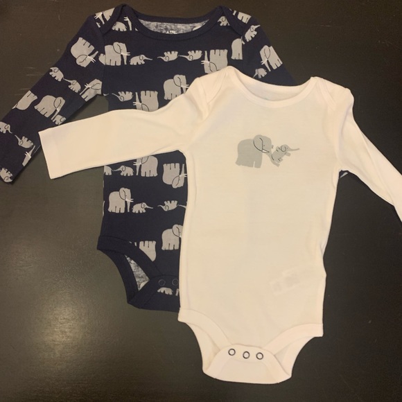 Joe Fresh brand new 4pack long sleeve onsies - Picture 2 of 3